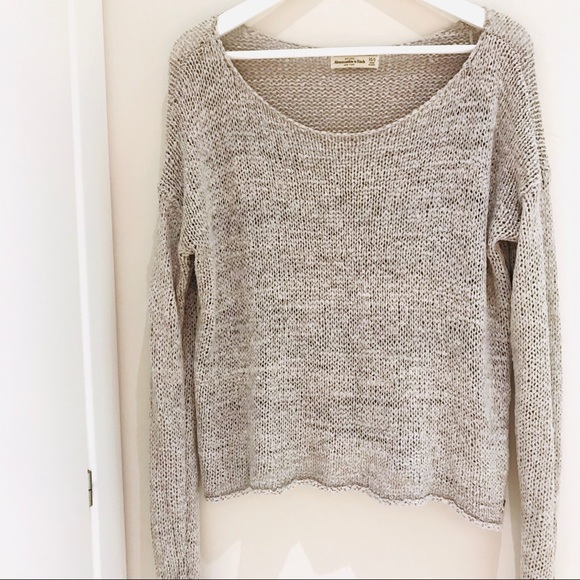 Abercrombie & Fitch Sweaters - Abercrombie Slouchy Scoop Sweater Size XS/S Abercrombie & Fitch Sweaters - Abercrombie Slouchy Scoop Sweater Size XS/S